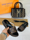 LV Sandals and handbag set