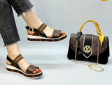 Lv sandals set - Nazbeauti