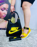 Nike Bag and Sandals Set - Nazbeauti