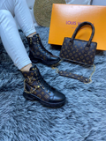 LV Bag and Boots Set