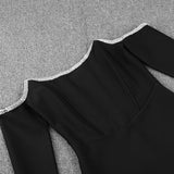 Bandage Dress Long Sleeve - Nazbeauti