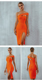 Blue Bodycon Bandage - Nazbeauti