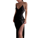 Satin Silky Spaghetti Strap - Nazbeauti