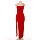Backless Sexy Strap Split - Nazbeauti