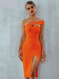 Blue Bodycon Bandage - Nazbeauti