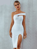 Blue Bodycon Bandage - Nazbeauti