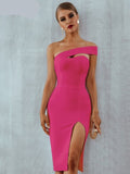 Blue Bodycon Bandage - Nazbeauti