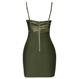 Army Green Satin Elegant - Nazbeauti
